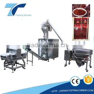 TOPY-VP500/600 Coffee Beans and Powder Automatic Packing Machine With Coffee Valve Applicator thumbnail-1
