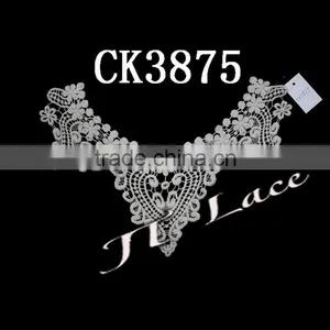 Garment Accessories Embroidered Cotton Lace Trim CK3875 thumbnail-1