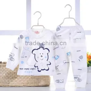 Cotton Baby Clothing Infant and Toddler 2pcs Set Top and Pants thumbnail-4