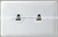 Austrilian Fashionable Double Tel Wall Mount Socket Outlets thumbnail-1