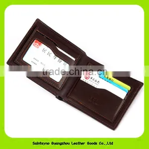 16921 2016 OEM Customized Genuine Leather Wallet thumbnail-6
