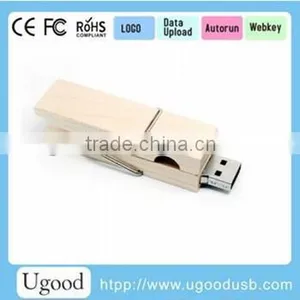Bamboo USB Memory Stick;wood Material Printable USB Flash Drive;upload Video Into USB Drive Key Factory Free thumbnail-4