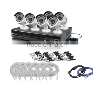 SWN2 - SWANN CCTV NVR8-7082 8 CHANNEL 720P NETWORK VIDEO RECORDER 1TB POE & 6X NHD-806 CAMERAS 1MP 720P NIGHT VISION thumbnail-2
