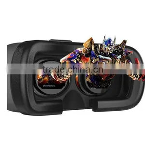New 2nd Generation 3D VR BOX II 3D Glasses Upgraded Edition Virtual Reality Glasses Google Glasses + Bluetooth Remote Control thumbnail-6