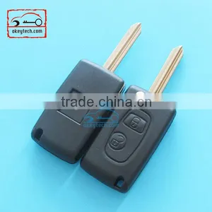 High Quatity Peugeot Remote Key for Peugrot Modified Remote X Key Shell Car Key 2 Button Case thumbnail-2