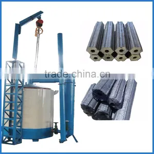 BBQ Smokeless Wood Charcoal Carbonization Stove Best Carbonizing Furnace Machine for Sawdust thumbnail-4