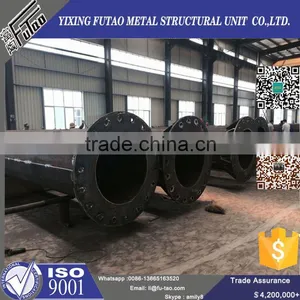 High Quality Galvanized Steel Tubular Telecommunication Pole thumbnail-2