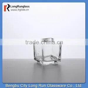 LongRun 3oz Barware Square and Small Whisky Tumbler Manufacturer thumbnail-1