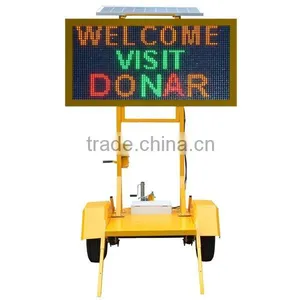 Solar Powered Trailer Mounted Variable Message Sign thumbnail-1