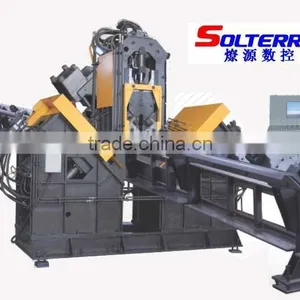 2012 HOT SALE Cnc Transmission Tower Machine CNC Angle Marking&Drilling Production Line(APL-2532) CNC Angle Line thumbnail-1