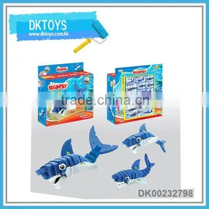 Hot Sale New EVA DIY Item Shark Animal Building Blocks Creative Educational Kids Toys thumbnail-1