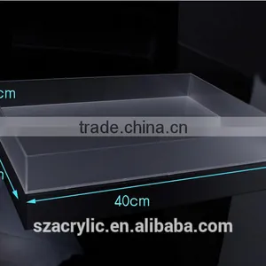 Acrylic Tie Storage Box Belt Display Tray thumbnail-2