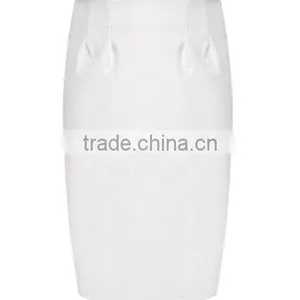 Stylish Lady Women's New Fashion Sexy Slim Shiny PVC PVC Pencil Skirt thumbnail-4