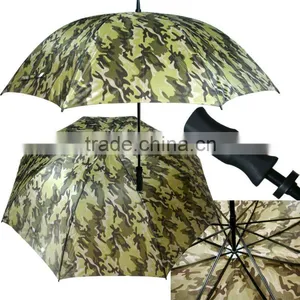 30"x8x14 Manual Camouflage Golf Umbrella thumbnail-1