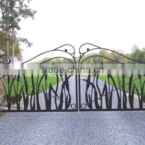 Chinese Wholesale Suppliers for European Style Door 2016, Luxury Iron Main Gate Designs thumbnail-2