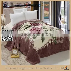 Manufactory Walmart China Home Textile Double Bed Mink Blanket thumbnail-3