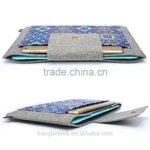 Felt Sleeve Bag Canvas Sleeve Bag for 11 Inch/12 Inch Macbook Case for Ipad Cover thumbnail-2