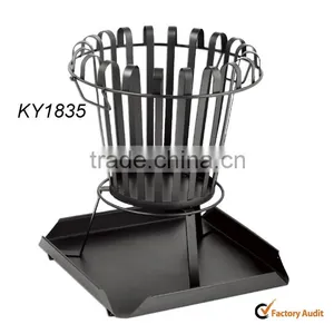 Wrought-iron Lattice Fire Pit From China thumbnail-5