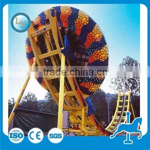 Thrilling Rides Amusement Park Equipment Flying UFO Ride thumbnail-1