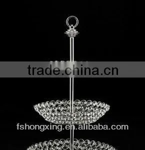 DG-39 High Quality 3 Tier Round Metal Wedding Cake Stand for Wedding and Home Decor thumbnail-1