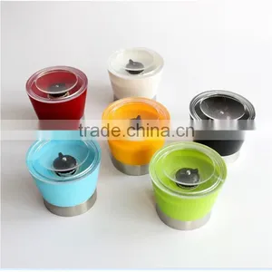 Long Term Glass Pepper Grinder With Colored Caps thumbnail-4