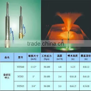 Stainless Steel Upright Water Fountain Jet Nozzles thumbnail-3
