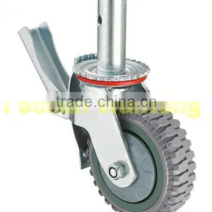 Heavy Duty Scaffolding PU/PVC Garbage Bin Caster(for Machinery, Industrial, Hardware) thumbnail-1