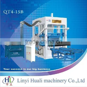 Automatic and Hydraulic Sand QT4-15B Paver Block Making Machine for Sale thumbnail-3