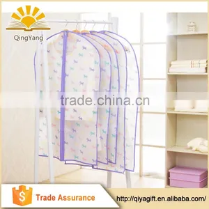 Washable Dustproof Garment Bag Hanging Clothes Storage Bag Transparent Suit Covers thumbnail-5