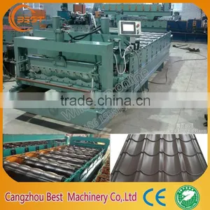 Small Business Manufacturing Roofing Sheet Roll Forming Machine thumbnail-1