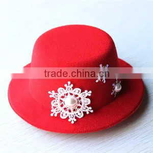 MYLOVE Christmas Craft Christmas Hat Accessory 5" Felt Hat XMAS-04 thumbnail-1