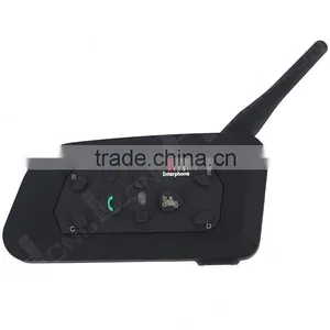SZwinzon V6 1200M Motorcycle Helmet Bluetooth Intercom/Interphone Headset Connects Upto 6 Riders thumbnail-2