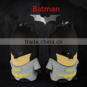 Custom Soft Pvc Batman Keychain thumbnail-3