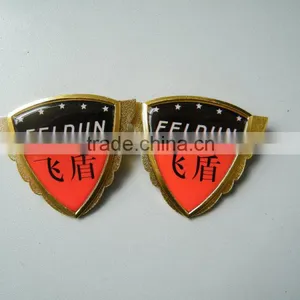 Shield Shaped Metal Lapel Pin With Epoxy Resin Dome Coating,custom Printing Pin Badge thumbnail-5
