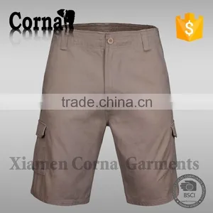 Wholesale Fashion Mens Sport Khaki Short Pant Polyester Cotton Baggy Anti-pilling Pants thumbnail-3
