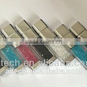 High Quality Crystal USB Flash Drive, USB Drives Custom Logo, Crystal USB 2.0 Factory thumbnail-4