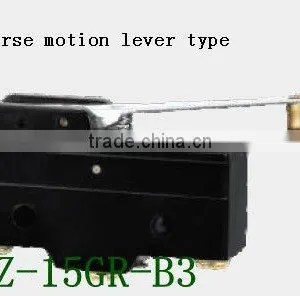 Reverse Motion Lever Electrical Micro Switch Snap Action Switch RZ-15GR-B3 thumbnail-1