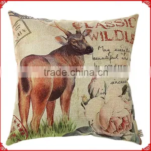Custom Printing Accept Nature Linen Material Car Seat Cushion ,seat Cushion Cover thumbnail-1