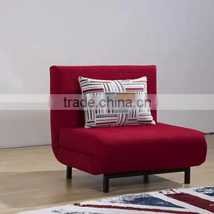 2016 Hot Selling Modern Fabric Folding Sofa Cum Bed With Metal Leg thumbnail-5