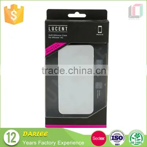 Shenzhen Manufacturer Blister Window Cardboard Paper Packaging Box for Iphone 6 7 Case thumbnail-1