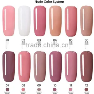 uv Gel Nail Polish, Oem Nude Color uv Soak off Nail Gel Polish for Nail Art thumbnail-1
