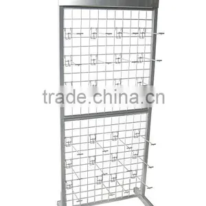 High End Design Ceramic Tile Showroom Metal Wire Display Rack thumbnail-1