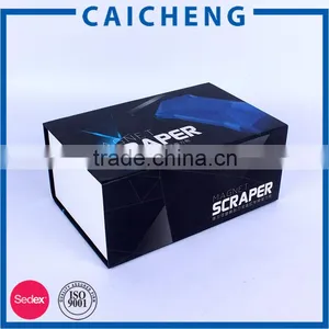Wholesale Black Paper Packaging Box Mockup thumbnail-4