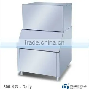 Commercial Ice Maker - 500 KG/Daily, Ice Cube, R134a, CE, TT-I74J thumbnail-1
