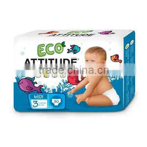 Attitude Baby Nappies Size 3 30 per Pack (7-13kg) thumbnail-1
