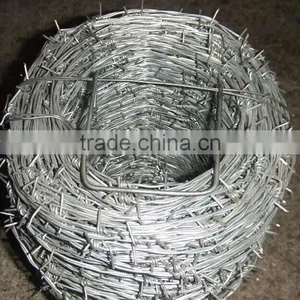 Best Price 1.6mm Galvanized Barbed Wire thumbnail-3