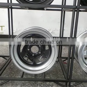 Steel Garden Trailer Wheels thumbnail-4