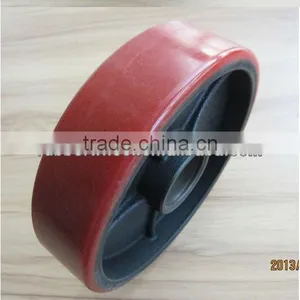 180x50 Solid Rubber Wheel for Hand Pallet Truck thumbnail-3