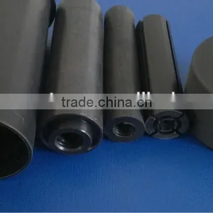High Corrosion Plastic Delrin Wear POM Black Rod thumbnail-1