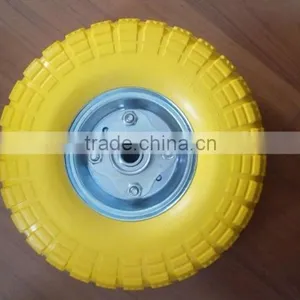 Swivel Mute 3.00-8 pu Tyre for Beach Wagon thumbnail-1